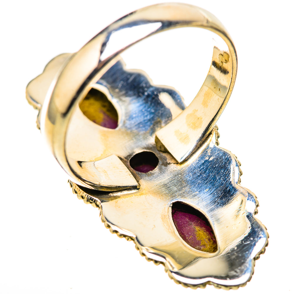 Red Sillimanite Rings handcrafted by Ana Silver Co - RING128891 - Photo 3