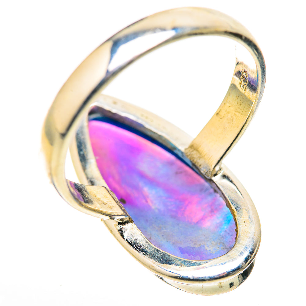 Aura Opal Rings handcrafted by Ana Silver Co - RING128902 - Photo 3