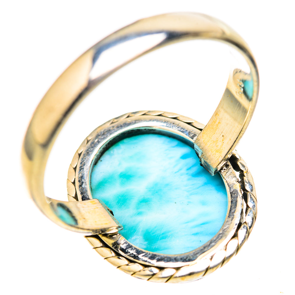 Larimar Rings handcrafted by Ana Silver Co - RING128908 - Photo 3