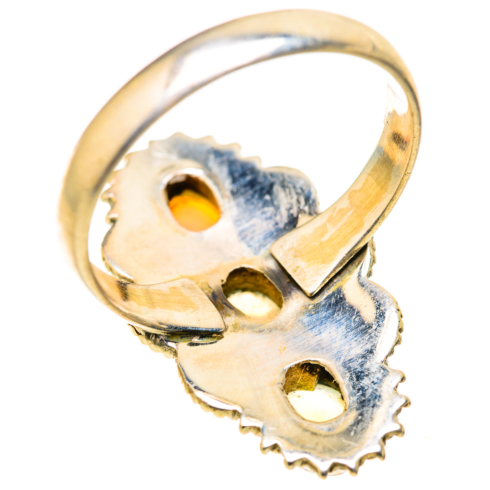 Ethiopian Opal Rings handcrafted by Ana Silver Co - RING128918 - Photo 3