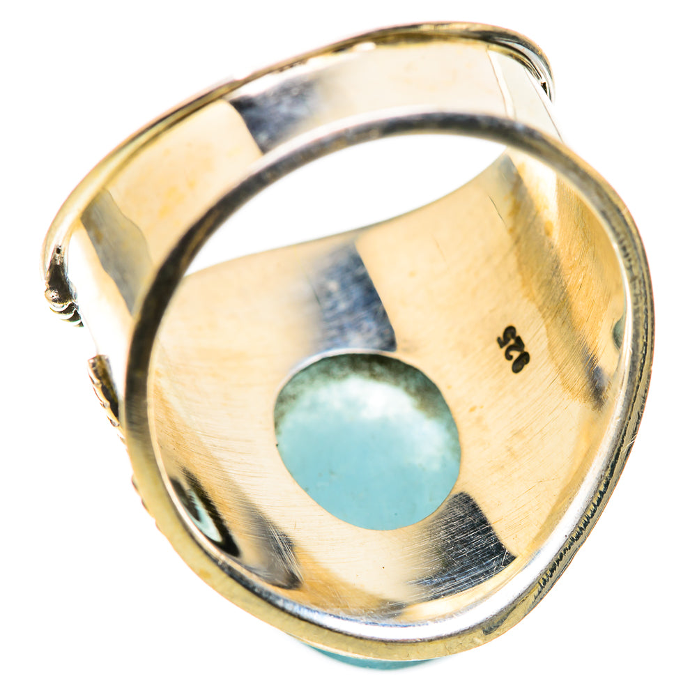 Aquamarine Rings handcrafted by Ana Silver Co - RING128921 - Photo 3