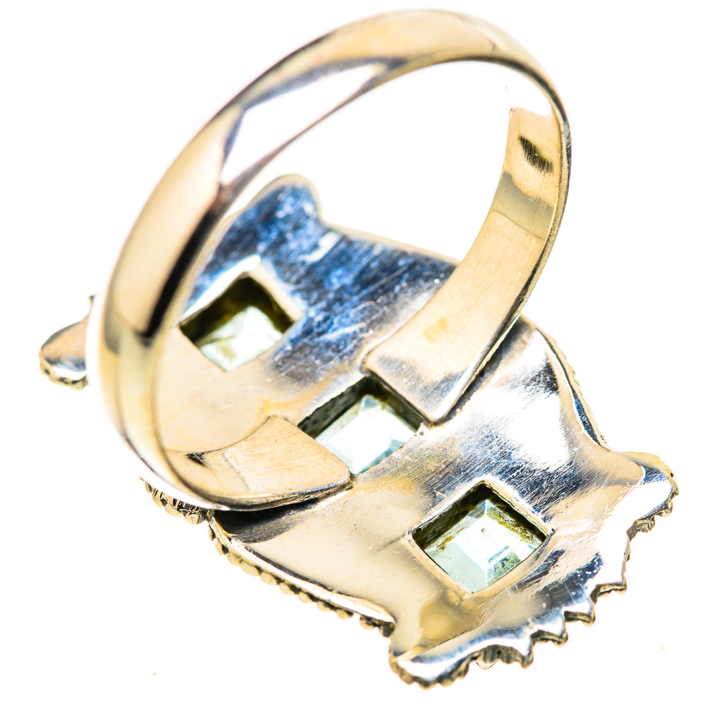 Blue Topaz Rings handcrafted by Ana Silver Co - RING128922 - Photo 3
