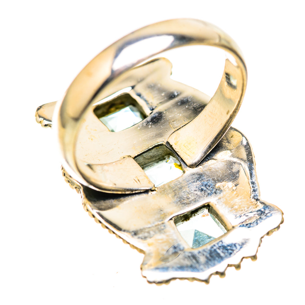 Blue Topaz Rings handcrafted by Ana Silver Co - RING128938 - Photo 3