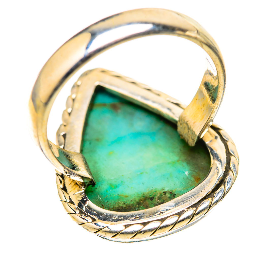 Chrysocolla Rings handcrafted by Ana Silver Co - RING128940 - Photo 3