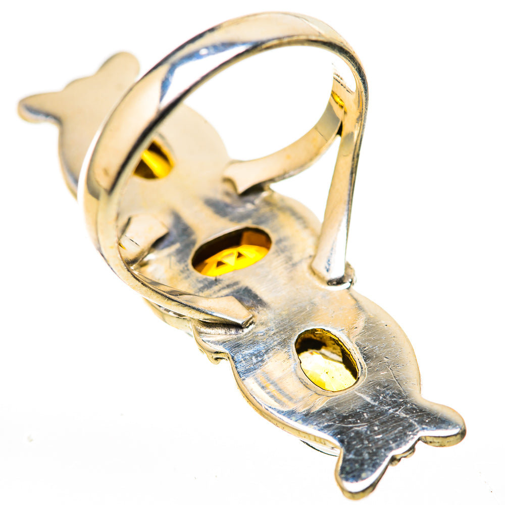 Citrine Rings handcrafted by Ana Silver Co - RING128952 - Photo 3