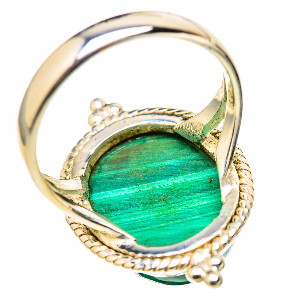Malachite Rings handcrafted by Ana Silver Co - RING128984 - Photo 3