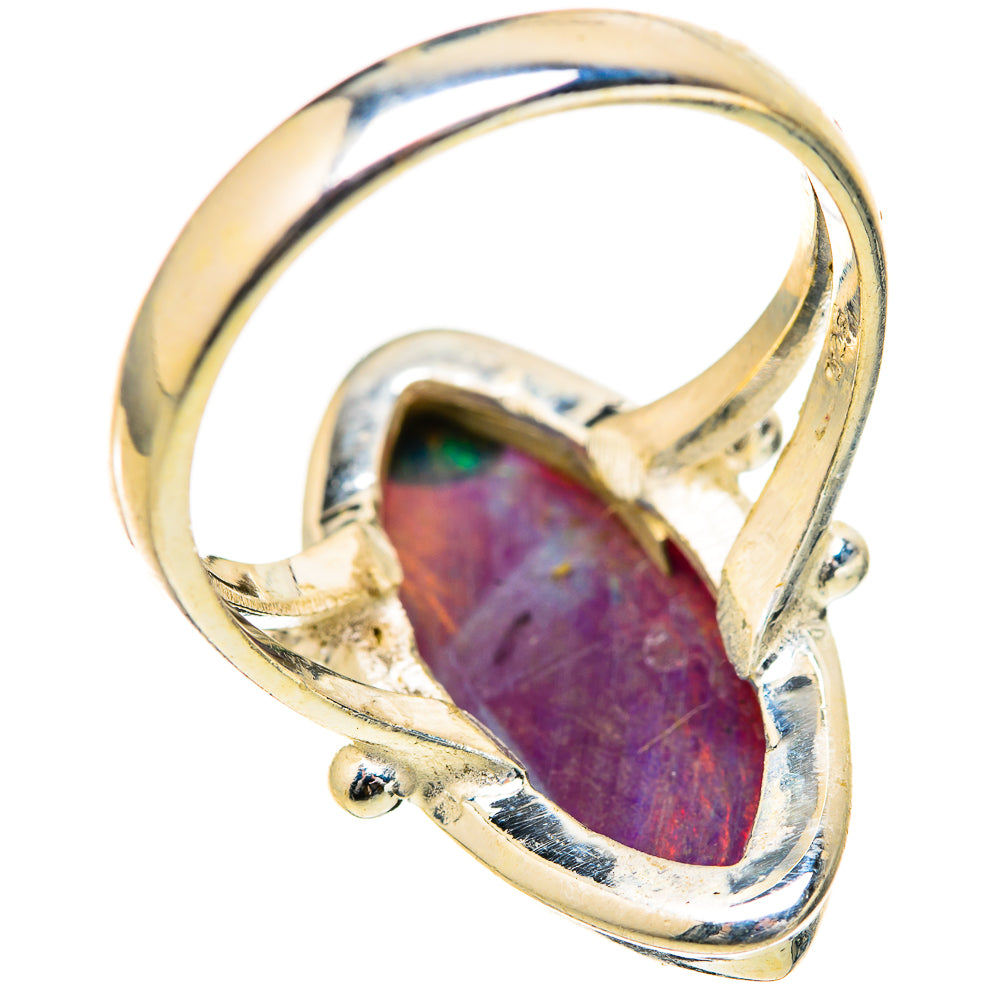 Aura Opal Rings handcrafted by Ana Silver Co - RING128999 - Photo 3