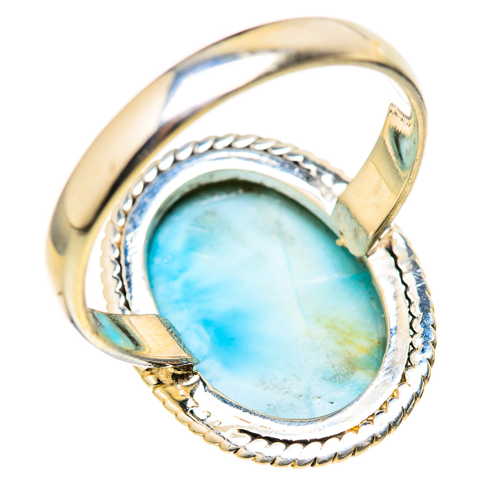 Larimar Rings handcrafted by Ana Silver Co - RING129065 - Photo 3