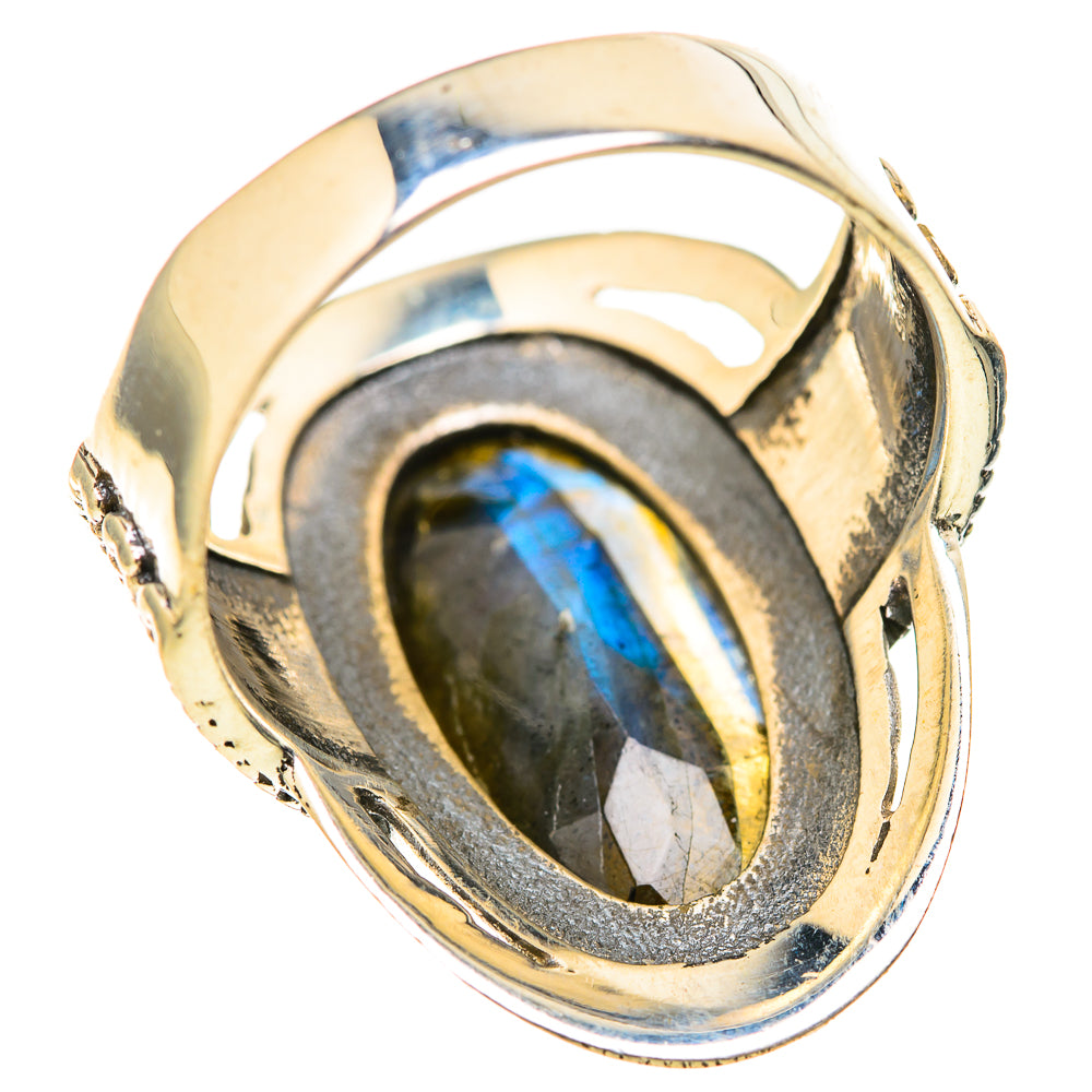Labradorite Rings handcrafted by Ana Silver Co - RING129079 - Photo 3