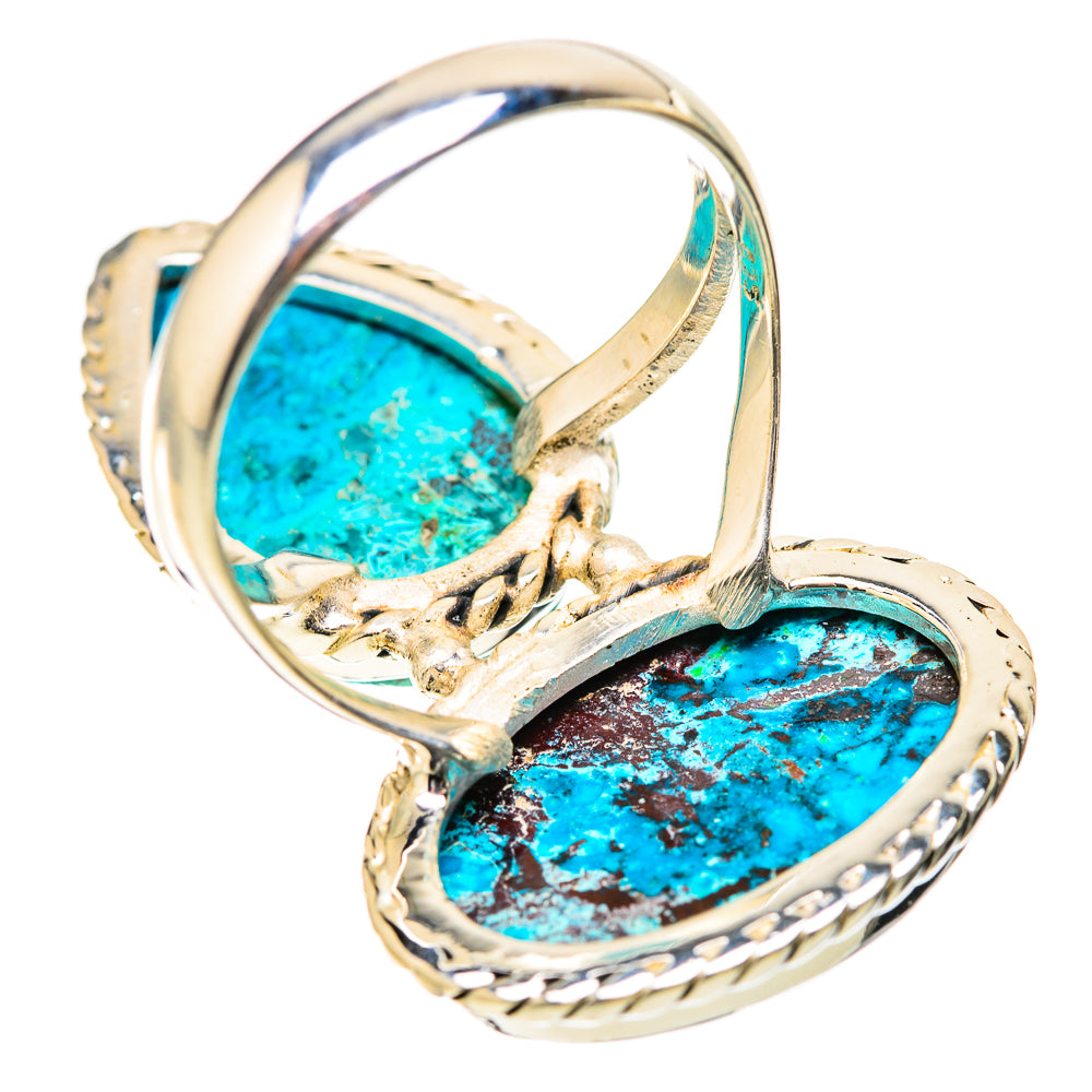 Shattuckite Rings handcrafted by Ana Silver Co - RING129086 - Photo 3