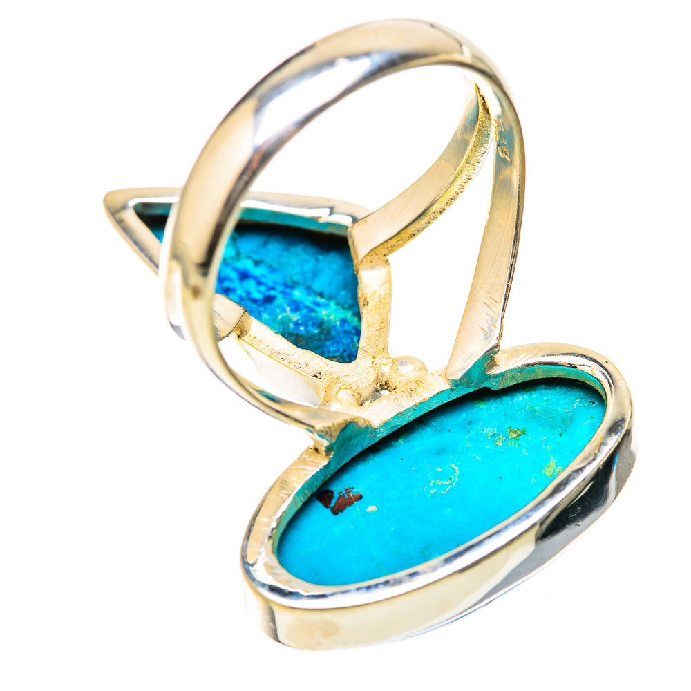 Shattuckite Rings handcrafted by Ana Silver Co - RING129087 - Photo 3