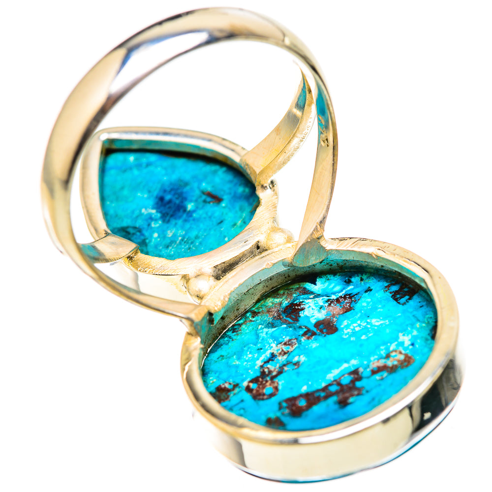 Shattuckite Rings handcrafted by Ana Silver Co - RING129112 - Photo 3