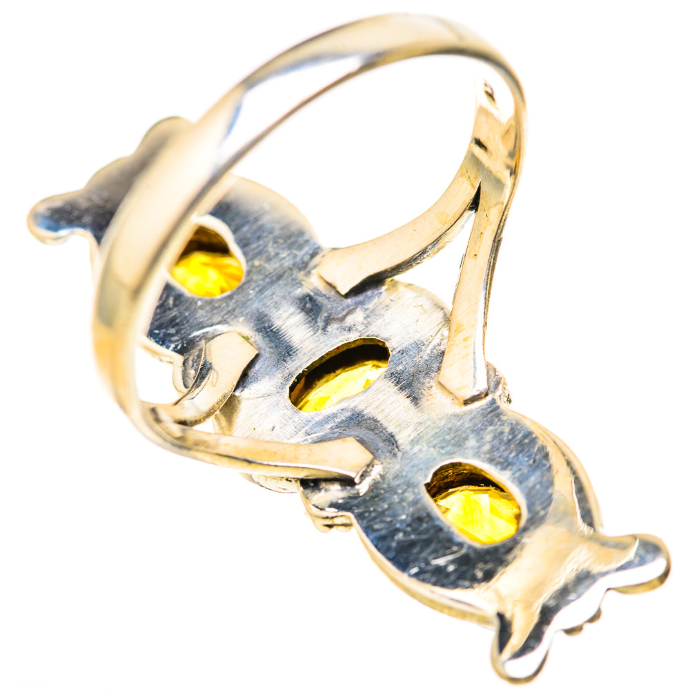 Citrine Rings handcrafted by Ana Silver Co - RING129116 - Photo 3
