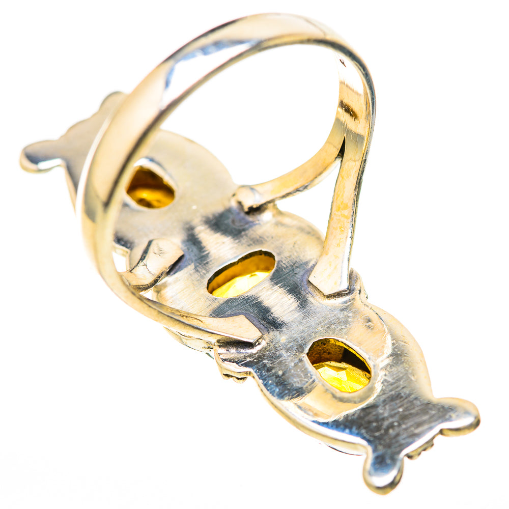 Citrine Rings handcrafted by Ana Silver Co - RING129130 - Photo 3