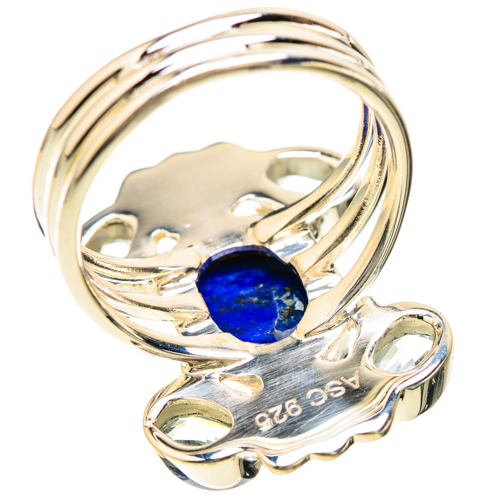 Lapis Lazuli Rings handcrafted by Ana Silver Co - RING129200 - Photo 3