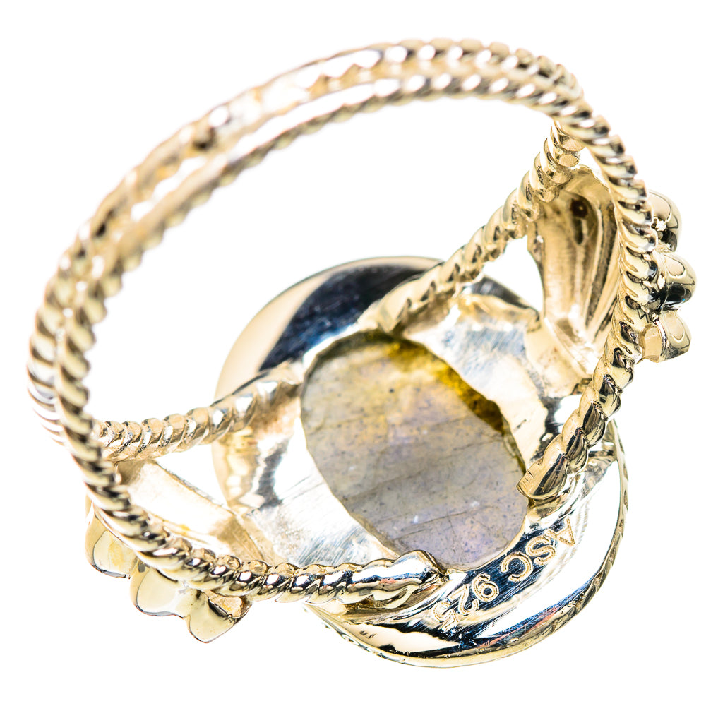 Labradorite Rings handcrafted by Ana Silver Co - RING129240 - Photo 3