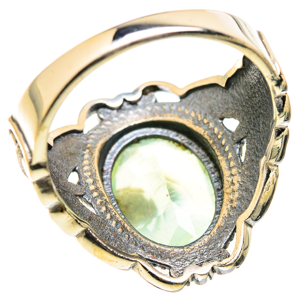 Prehnite Rings handcrafted by Ana Silver Co - RING129349 - Photo 3
