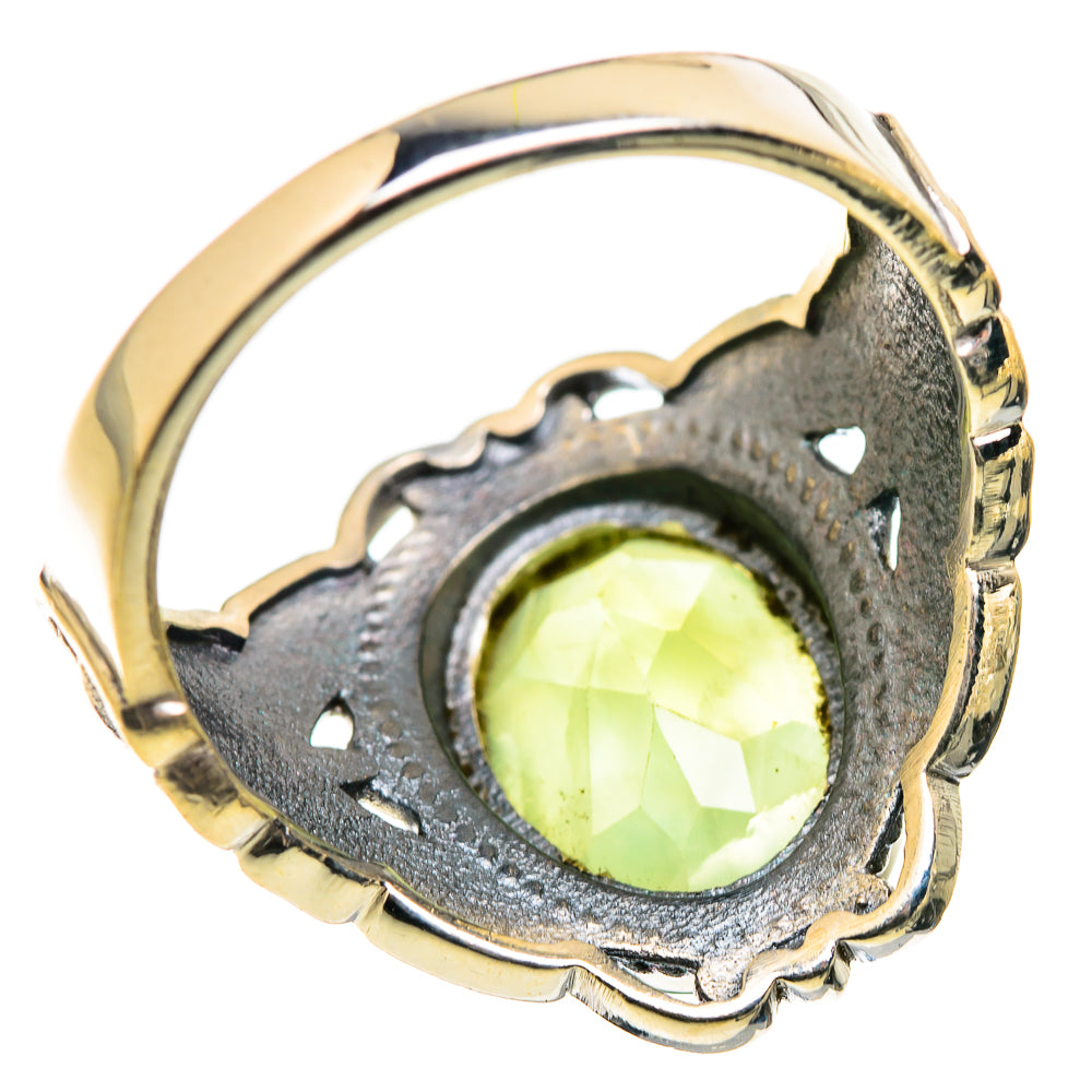 Prehnite Rings handcrafted by Ana Silver Co - RING129373 - Photo 3