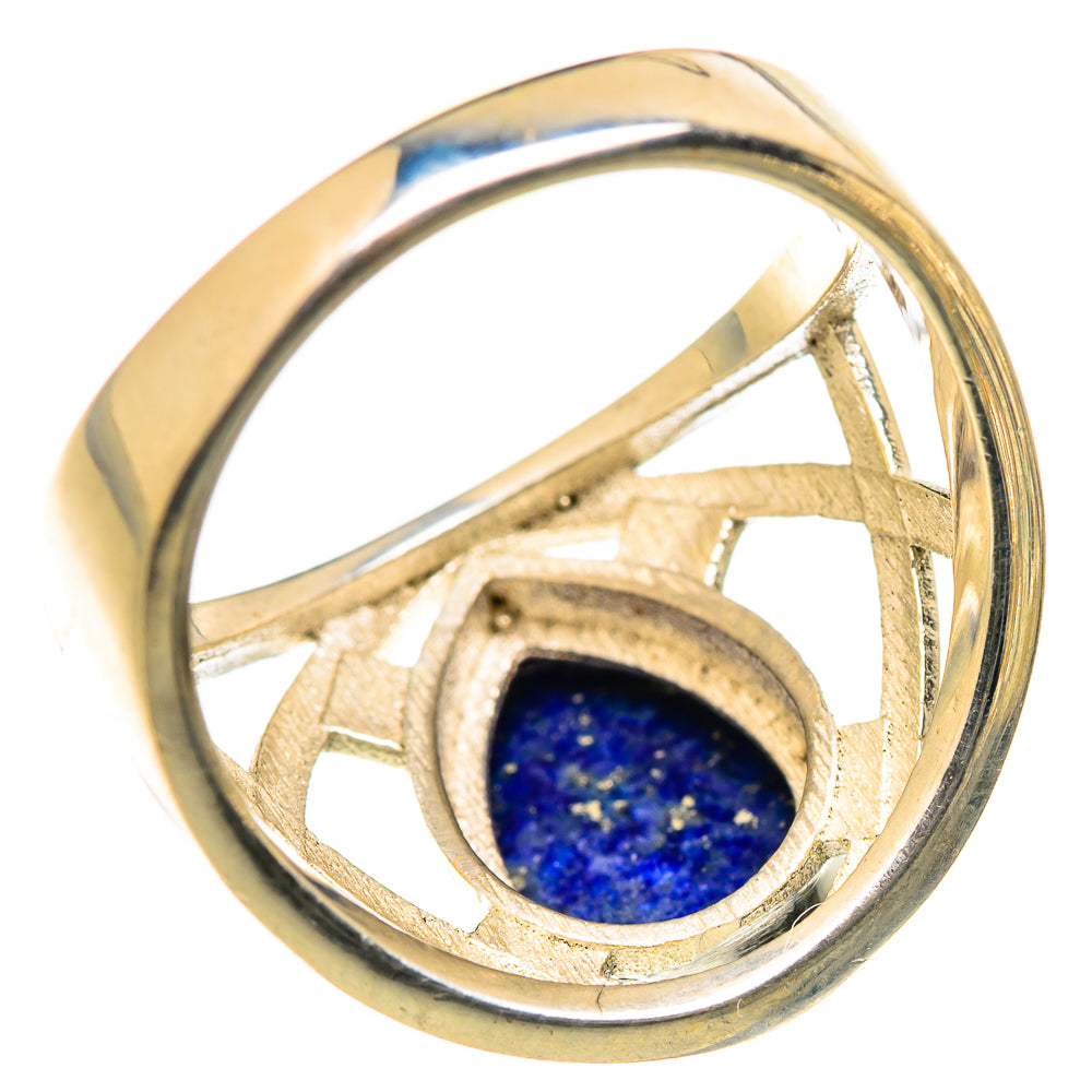 Lapis Lazuli Rings handcrafted by Ana Silver Co - RING129393 - Photo 3