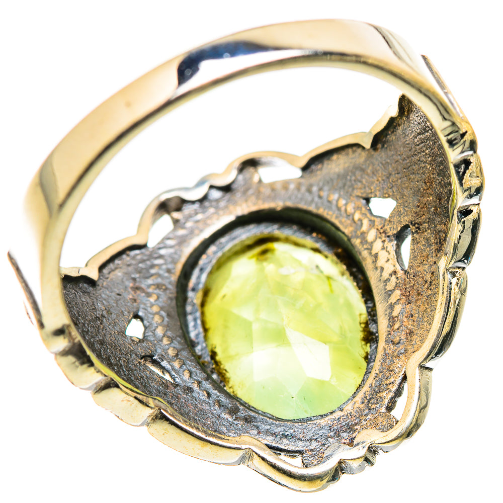 Prehnite Rings handcrafted by Ana Silver Co - RING129395 - Photo 3