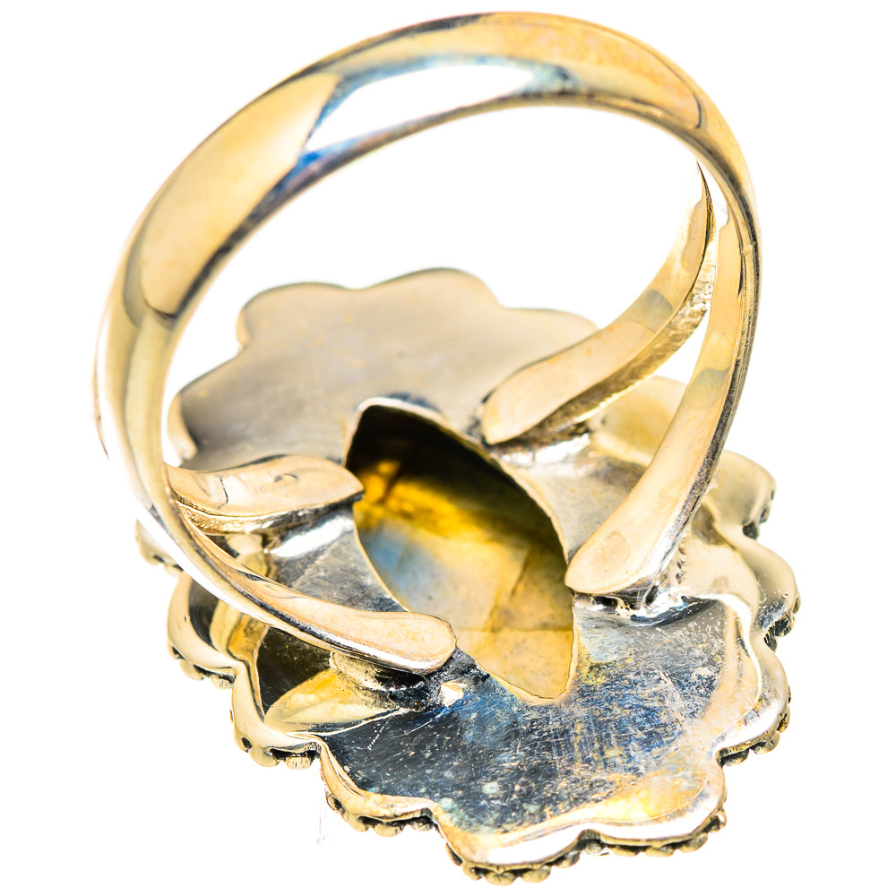 Labradorite Rings handcrafted by Ana Silver Co - RING129409 - Photo 3