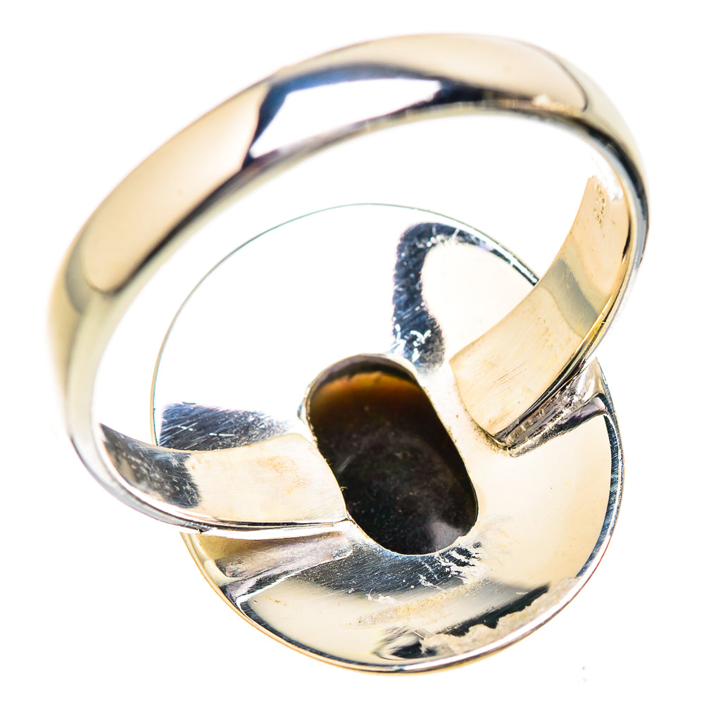 Black Opal Rings handcrafted by Ana Silver Co - RING129534 - Photo 3