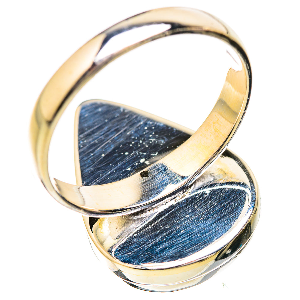 Rainbow Moonstone Rings handcrafted by Ana Silver Co - RING129537 - Photo 3