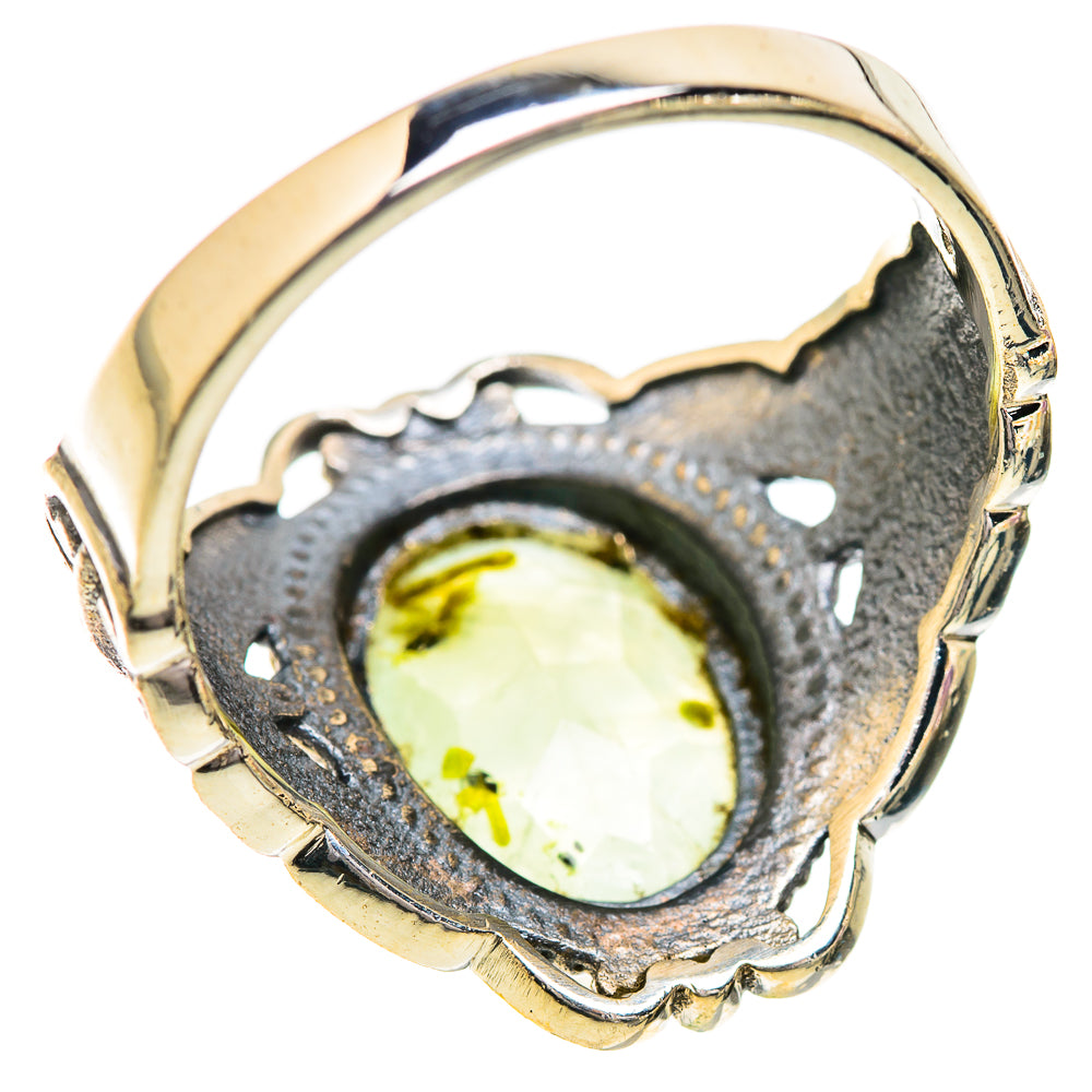 Prehnite Rings handcrafted by Ana Silver Co - RING129658 - Photo 3