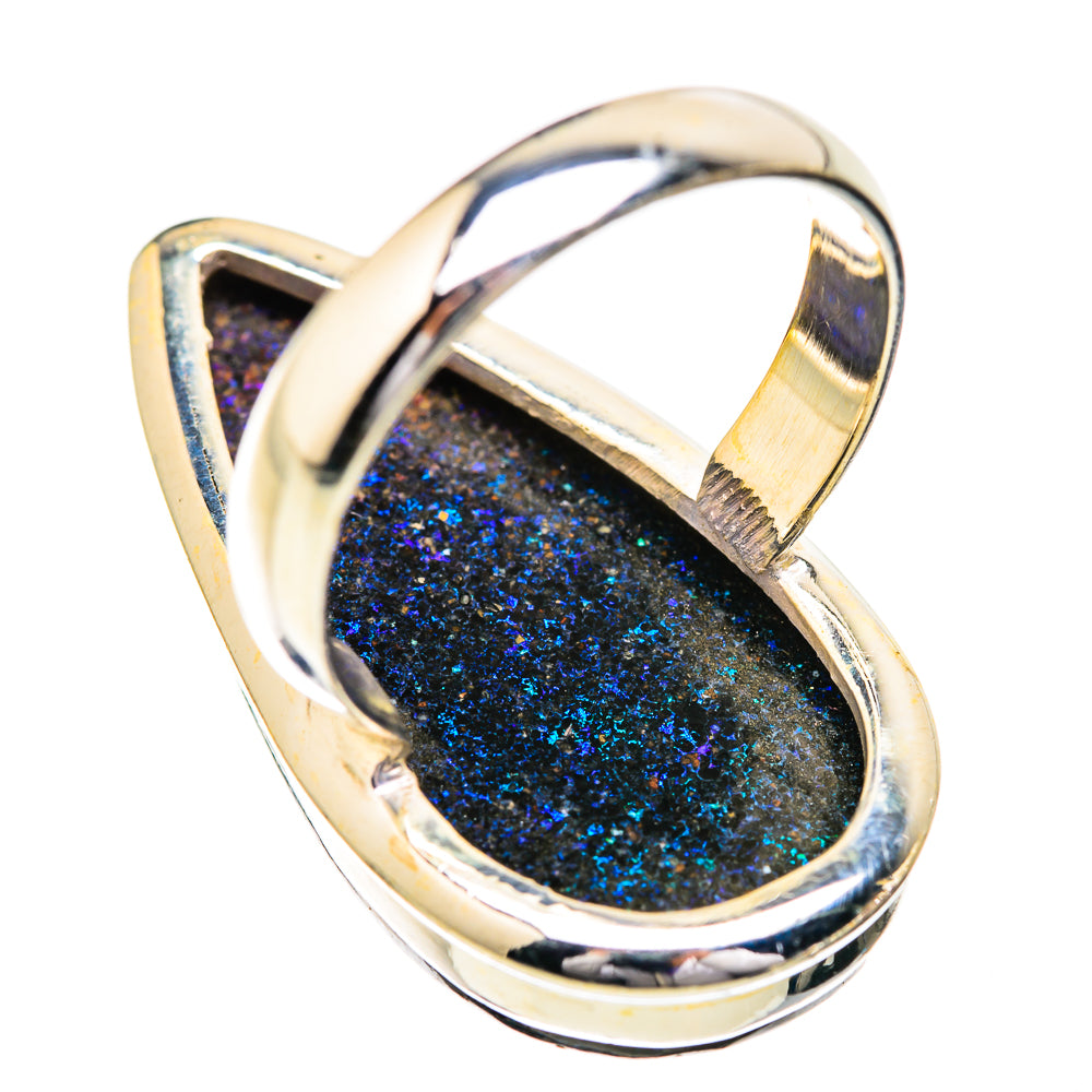 Andamooka Opal Rings handcrafted by Ana Silver Co - RING129675 - Photo 3