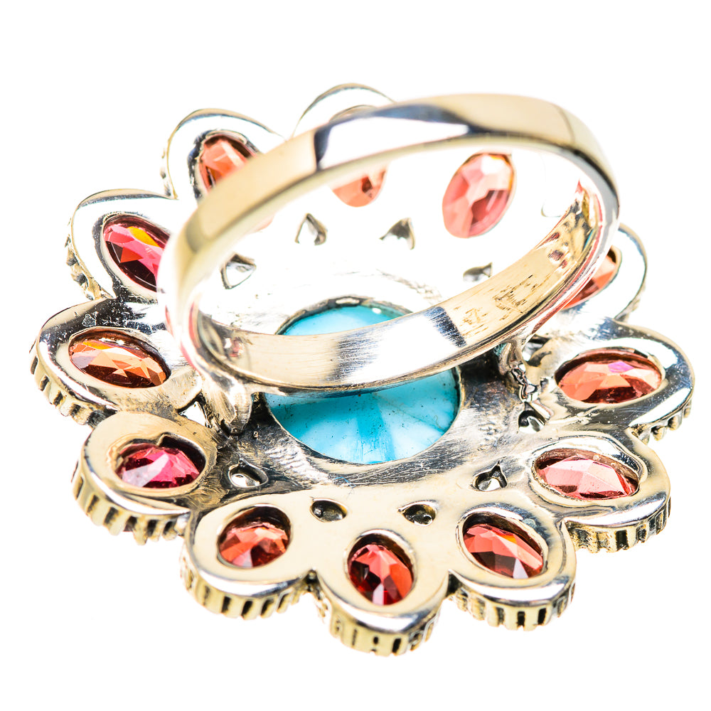 Larimar Rings handcrafted by Ana Silver Co - RING129682 - Photo 3