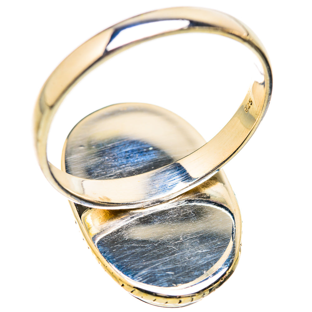 Rainbow Moonstone Rings handcrafted by Ana Silver Co - RING129684 - Photo 3