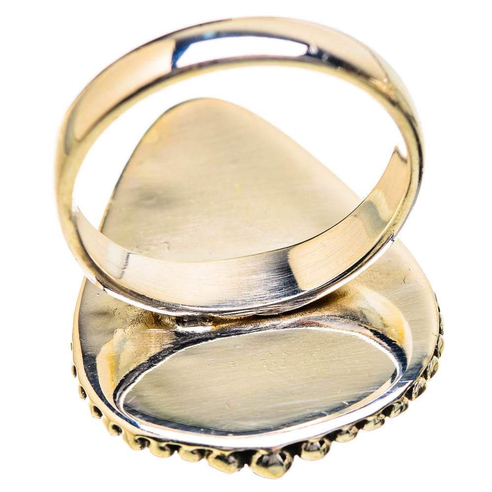 Pink Moonstone Rings handcrafted by Ana Silver Co - RING129690 - Photo 3