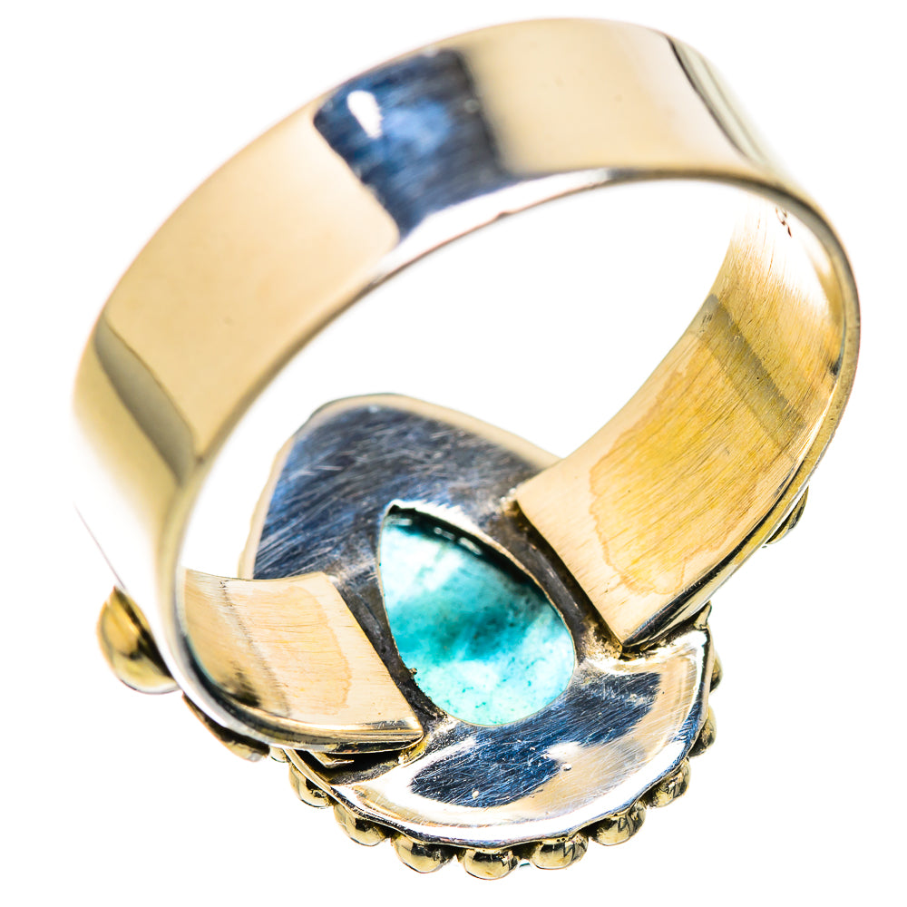 Blue Fluorite Rings handcrafted by Ana Silver Co - RING129806 - Photo 3