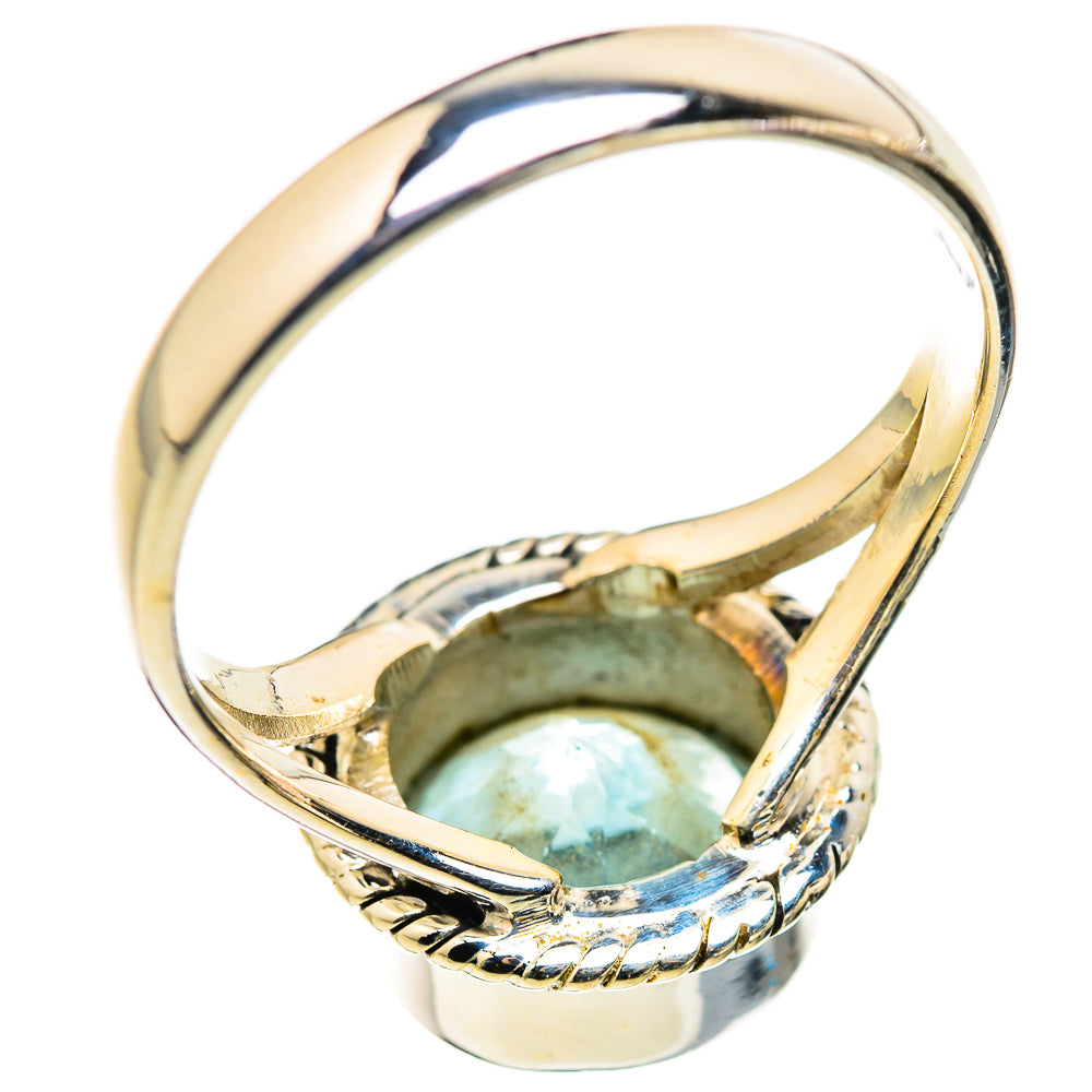 Blue Topaz Rings handcrafted by Ana Silver Co - RING129832 - Photo 3