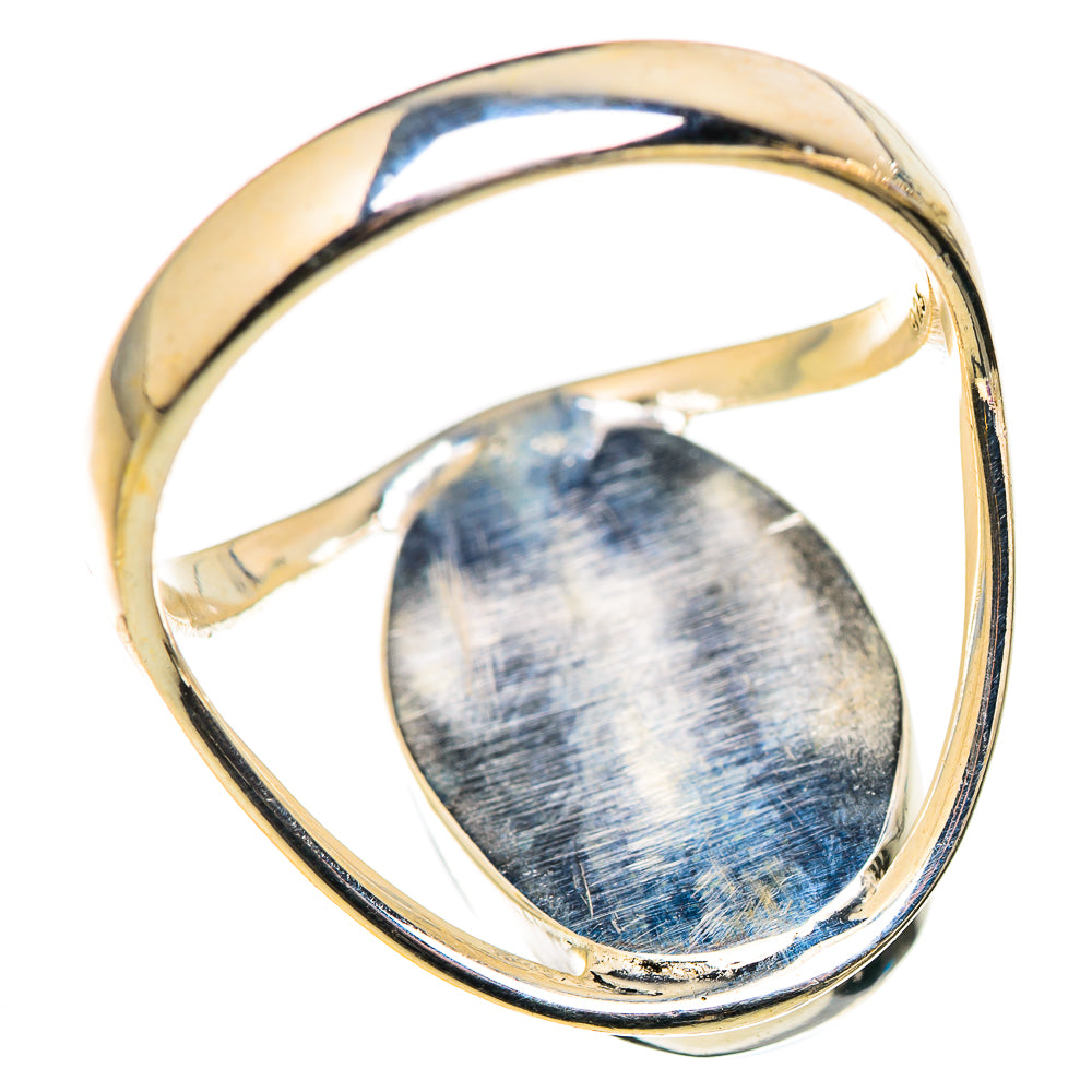 Rainbow Moonstone Rings handcrafted by Ana Silver Co - RING129852 - Photo 3
