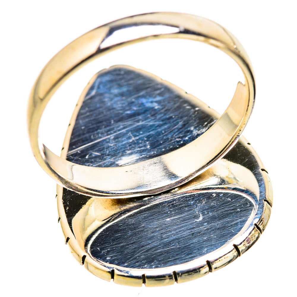 Rainbow Moonstone Rings handcrafted by Ana Silver Co - RING129874 - Photo 3