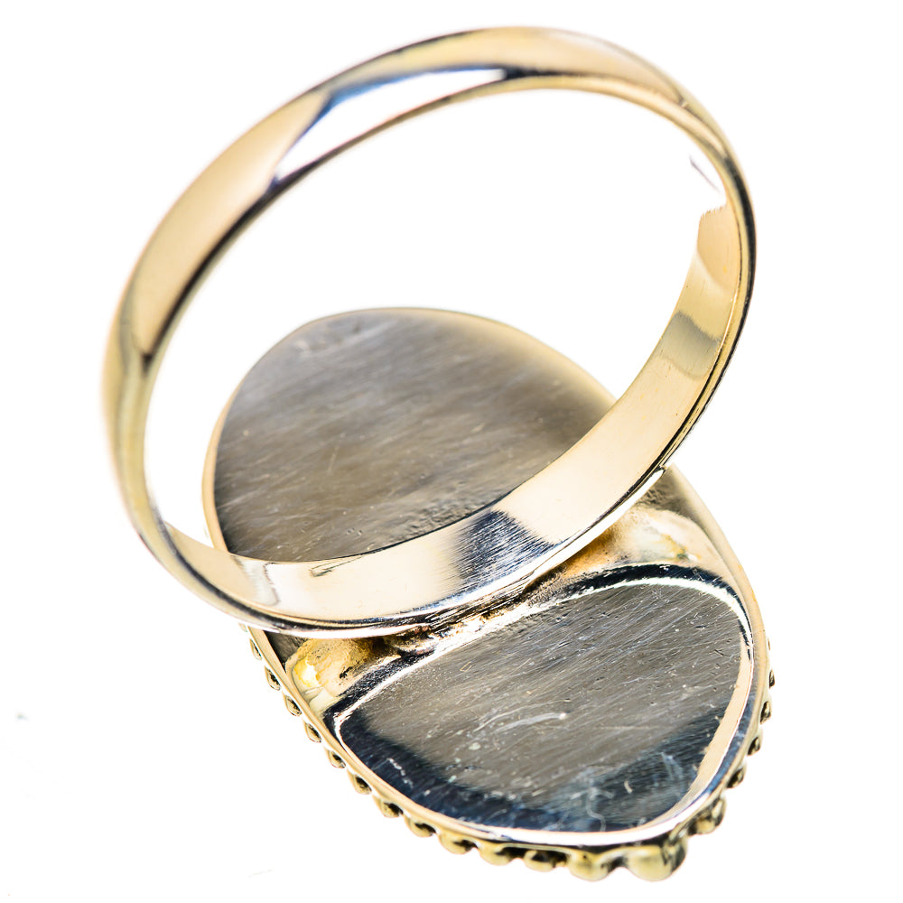 Pink Moonstone Rings handcrafted by Ana Silver Co - RING129908 - Photo 3