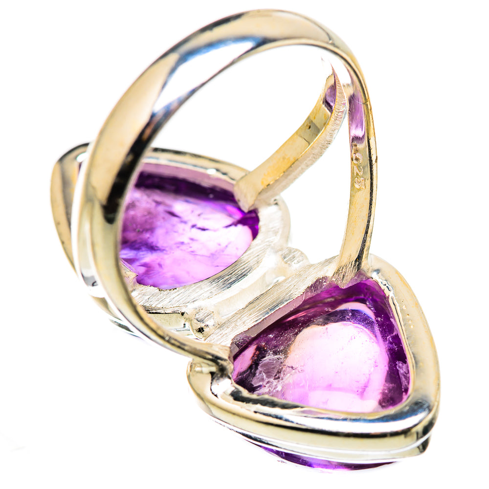 Amethyst Rings handcrafted by Ana Silver Co - RING129911 - Photo 3