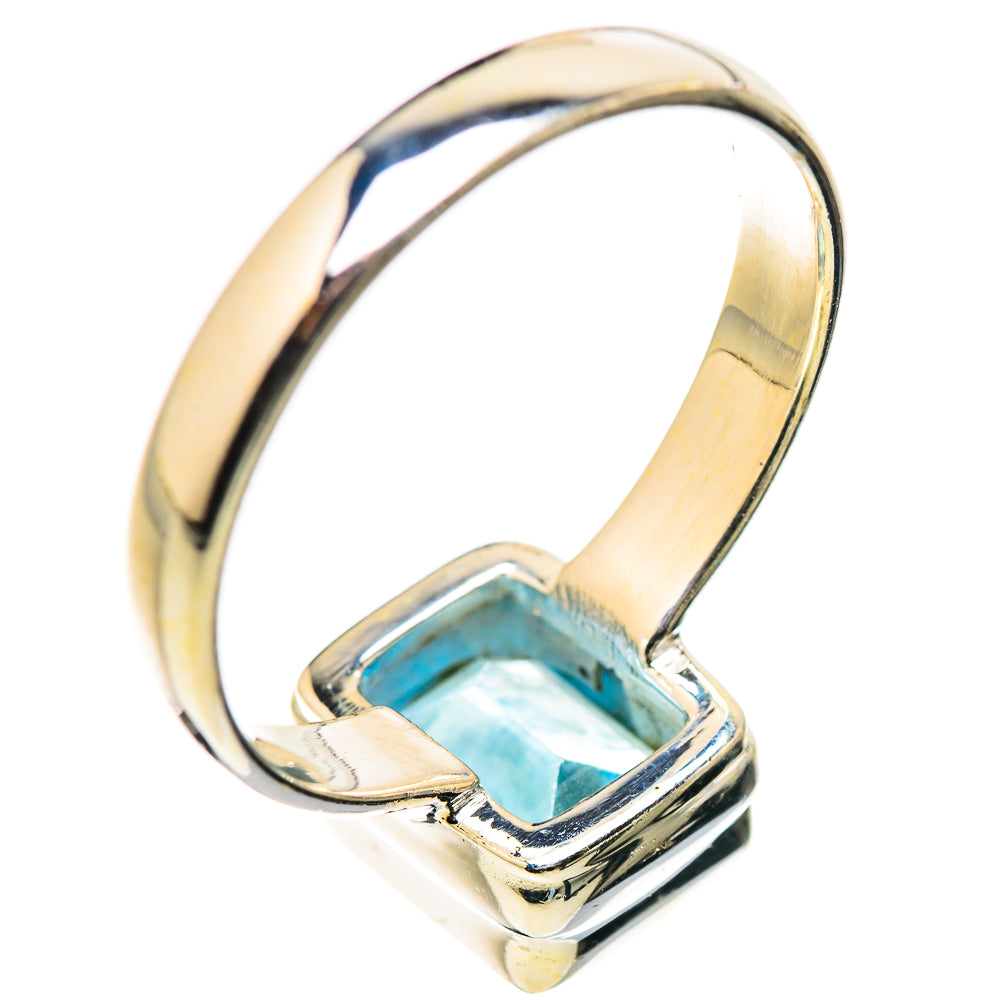 Blue Topaz Rings handcrafted by Ana Silver Co - RING129997 - Photo 3