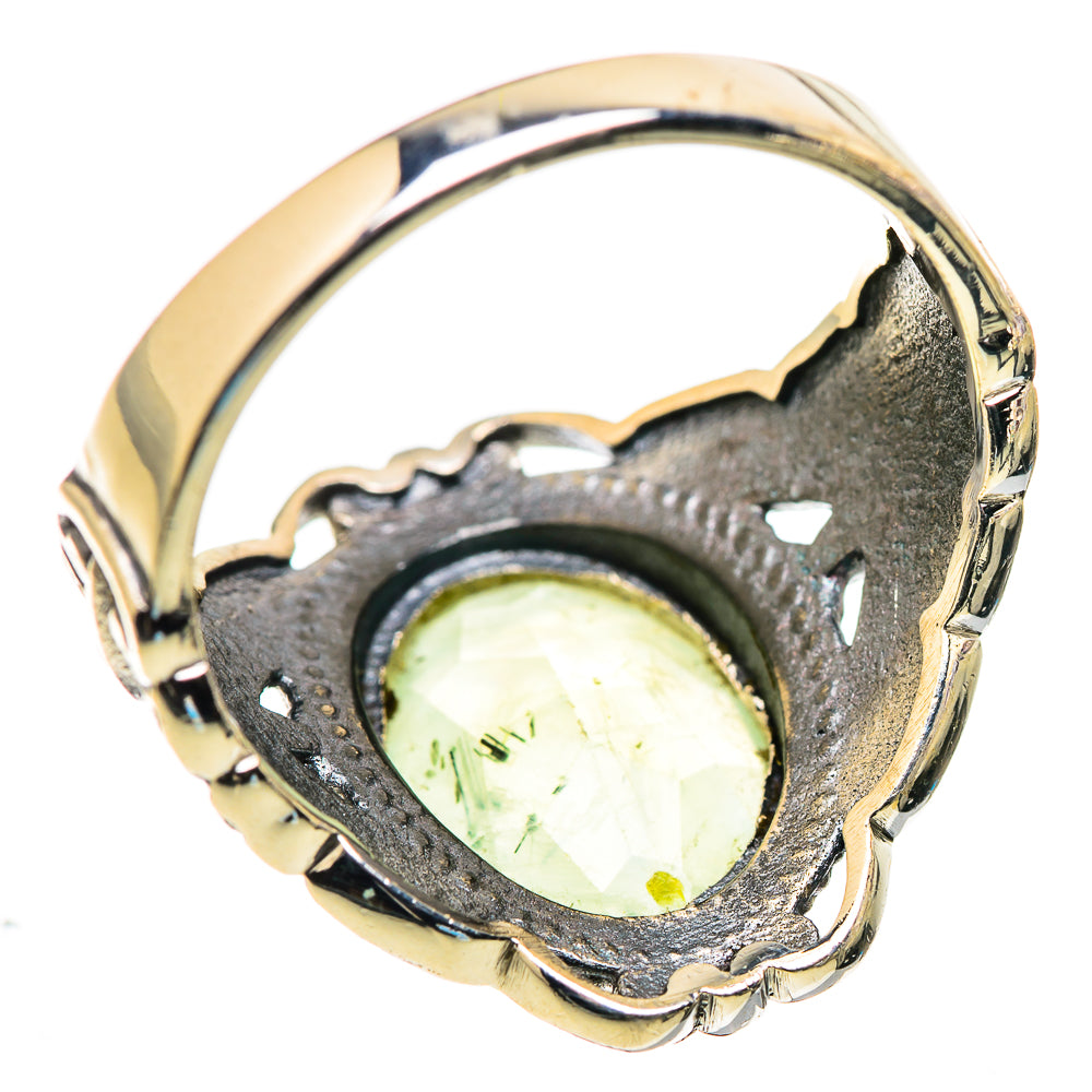 Prehnite Rings handcrafted by Ana Silver Co - RING130004 - Photo 3