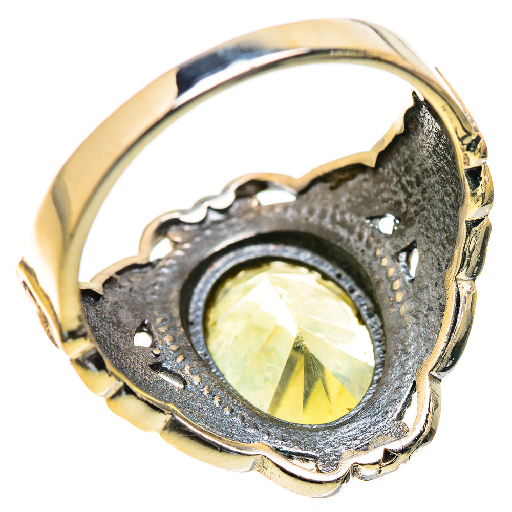 Citrine Rings handcrafted by Ana Silver Co - RING130040 - Photo 3