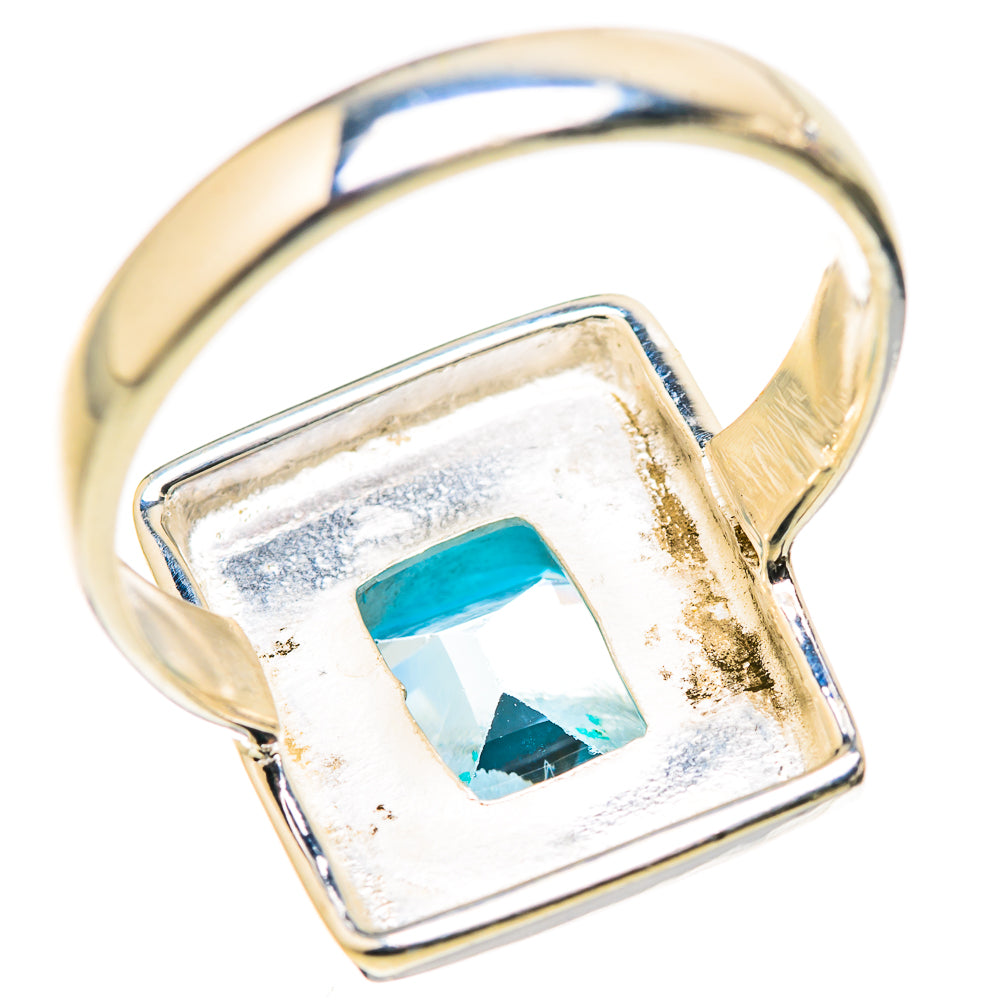 Blue Topaz Rings handcrafted by Ana Silver Co - RING130067 - Photo 3