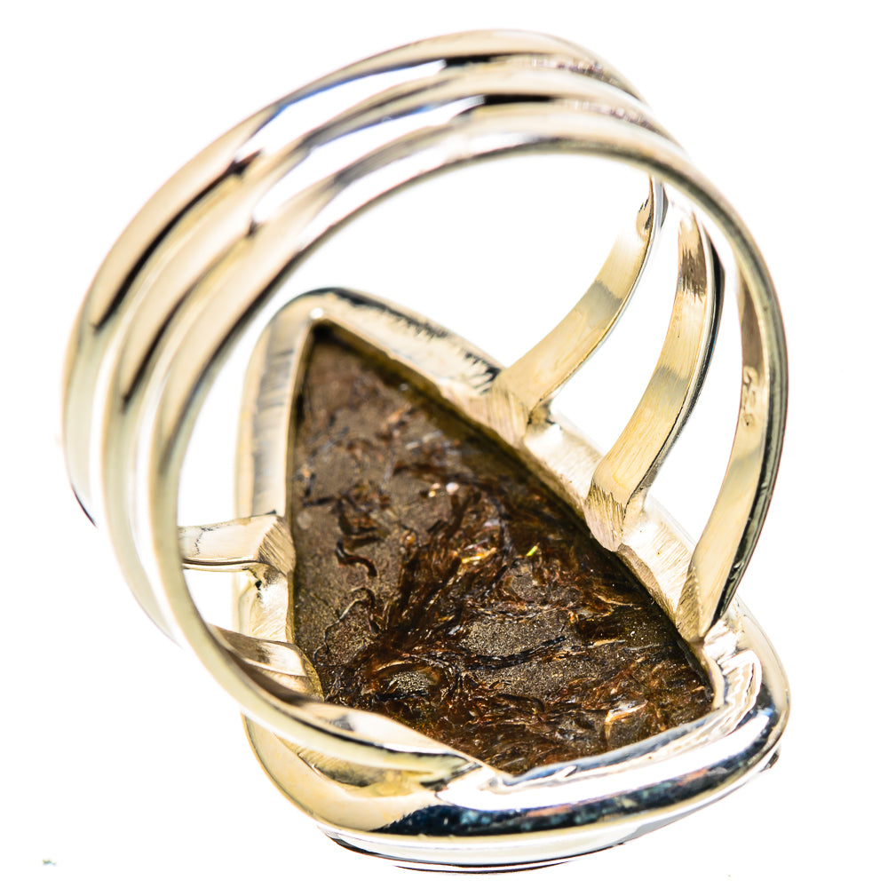 Ammolite Rings handcrafted by Ana Silver Co - RING130081 - Photo 3