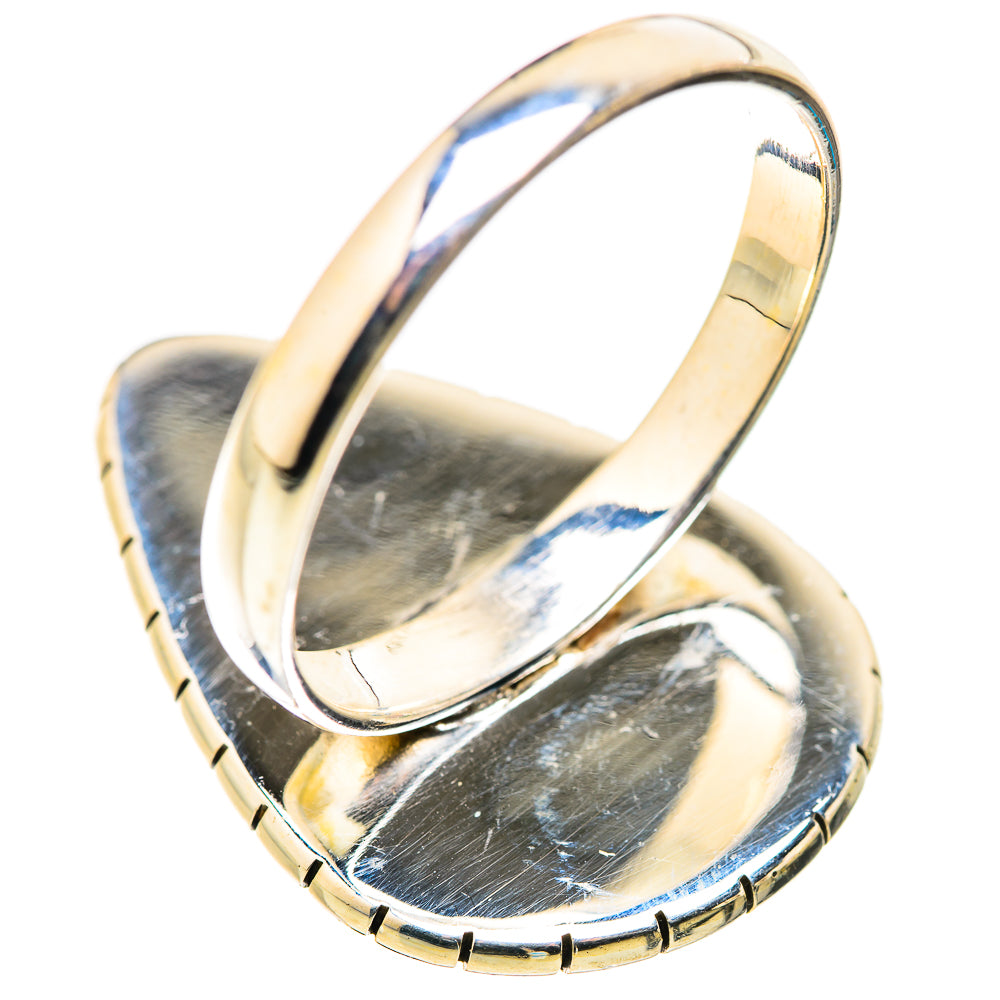 Pink Moonstone Rings handcrafted by Ana Silver Co - RING130107 - Photo 3