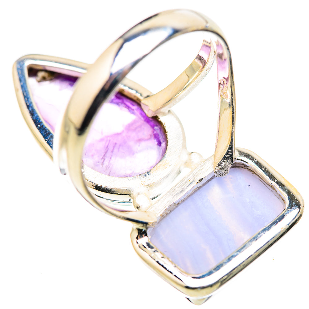 Amethyst Rings handcrafted by Ana Silver Co - RING130110 - Photo 3