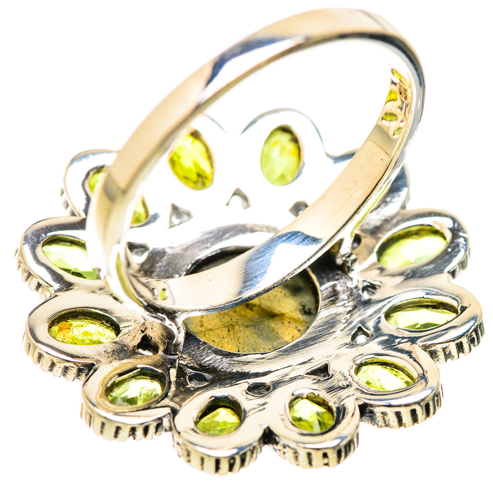 Labradorite Rings handcrafted by Ana Silver Co - RING130116 - Photo 3