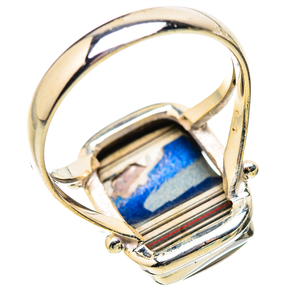 Fordite Rings handcrafted by Ana Silver Co - RING130147 - Photo 3