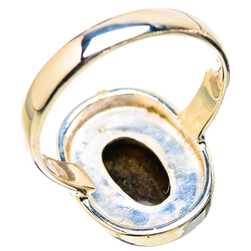 Black Opal Rings handcrafted by Ana Silver Co - RING130148 - Photo 3