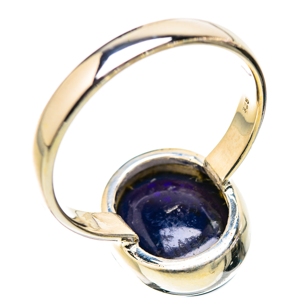 Black Opal Rings handcrafted by Ana Silver Co - RING130150 - Photo 3