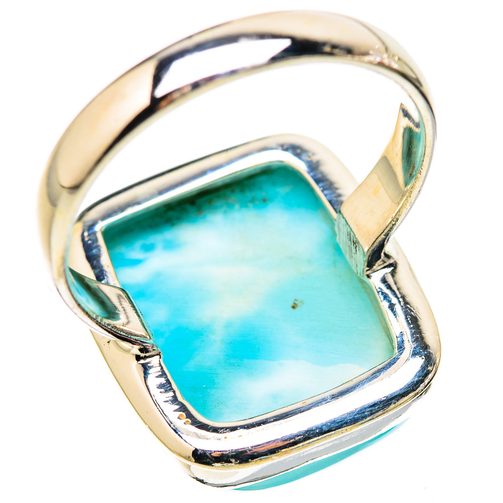 Larimar Rings handcrafted by Ana Silver Co - RING130156 - Photo 3